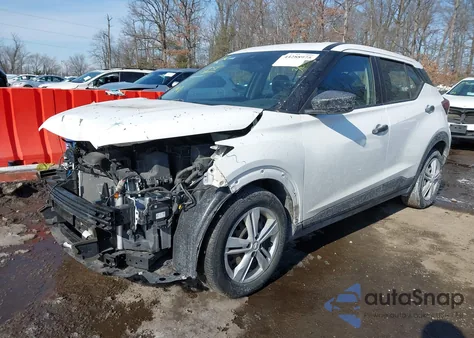 2022 Nissan Kicks S Xtronic Cvt из США, поврежденный, VIN 3N1CP5BV4NL528040